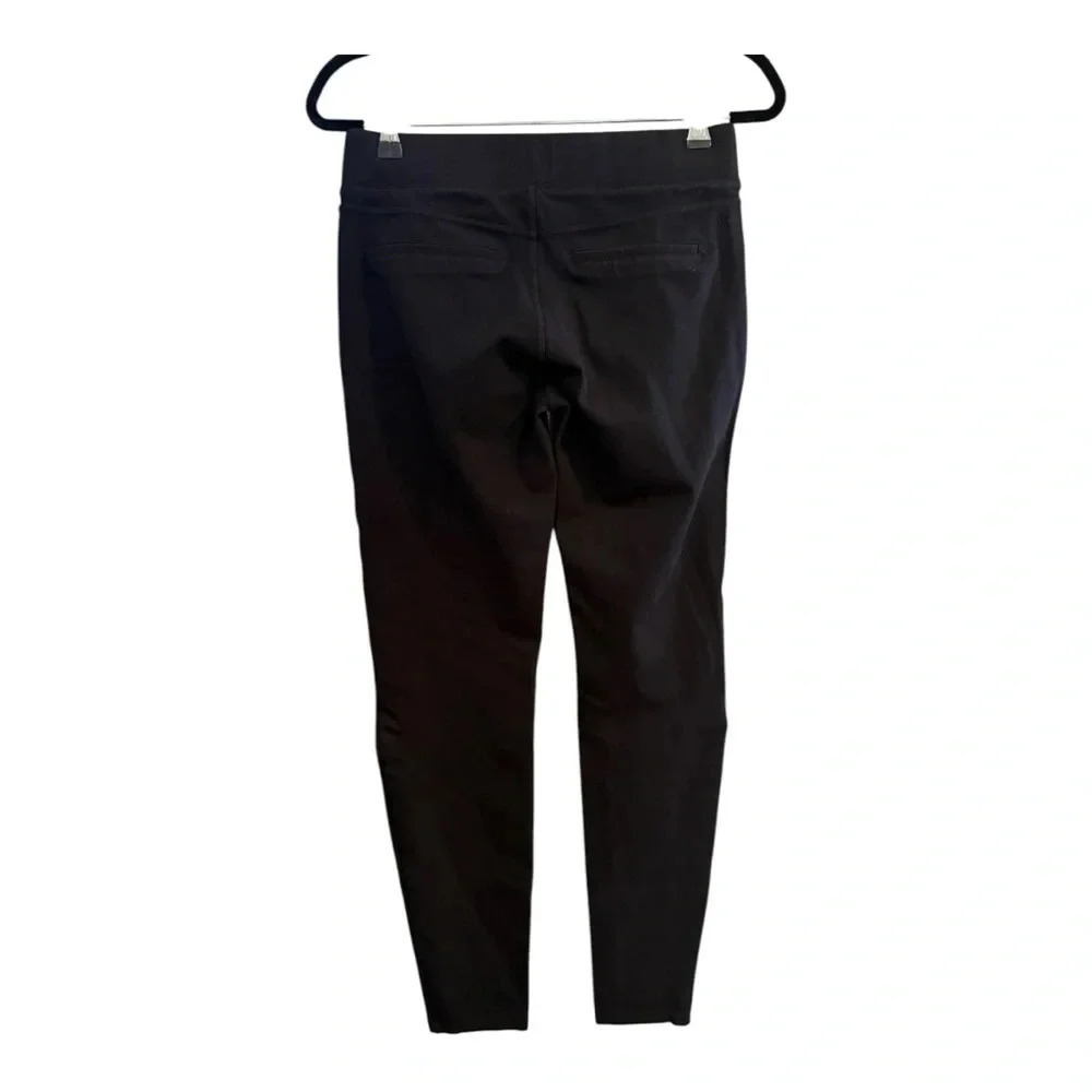 Liverpool Los Angeles Pull On Skinny Leg Black Kelsey Trousers Size 4/27 - Picture 3 of 7